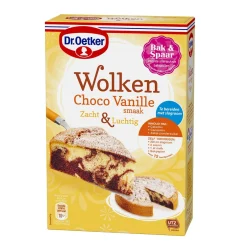 Dr. Oetker Wolken Vanille Chocoladecake Mix 455g Hot