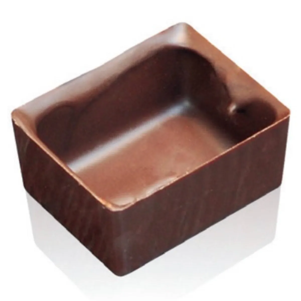 DV Foods DV Chocoladedecoratie Kuipje Rechthoek Melk 70st. Hot