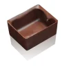 DV Foods DV Chocoladedecoratie Kuipje Rechthoek Puur 70st Best