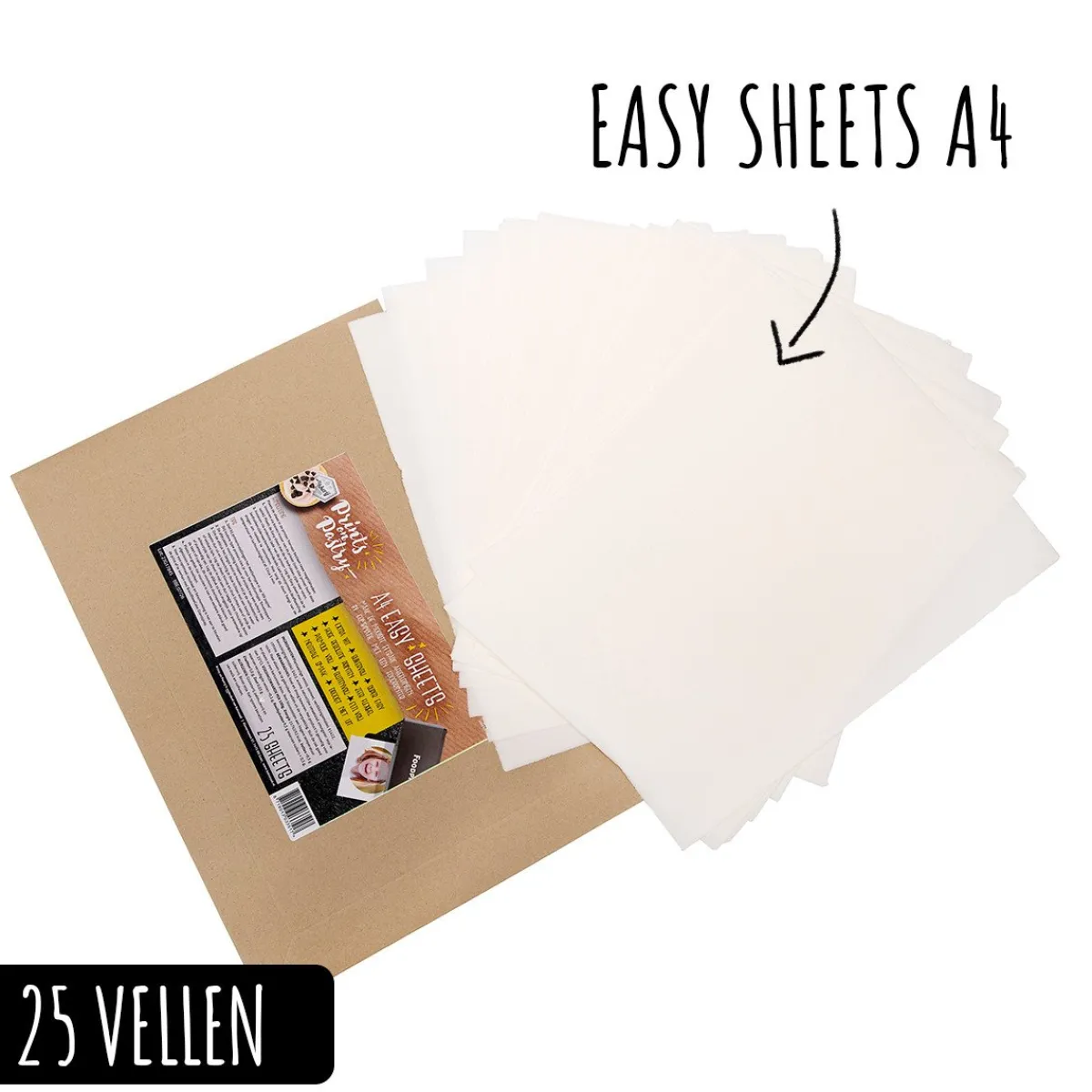 Prints on Pastry Easy sheets A4-formaat (25 vellen) Discount