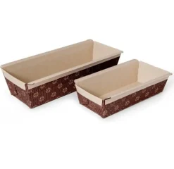 Overig Ecopack Plumcake bakvorm 25,5x9x6,5cm (per stuk) Best