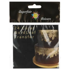 Sugarflair Eetbaar Bladgoud 1 sheet Clearance