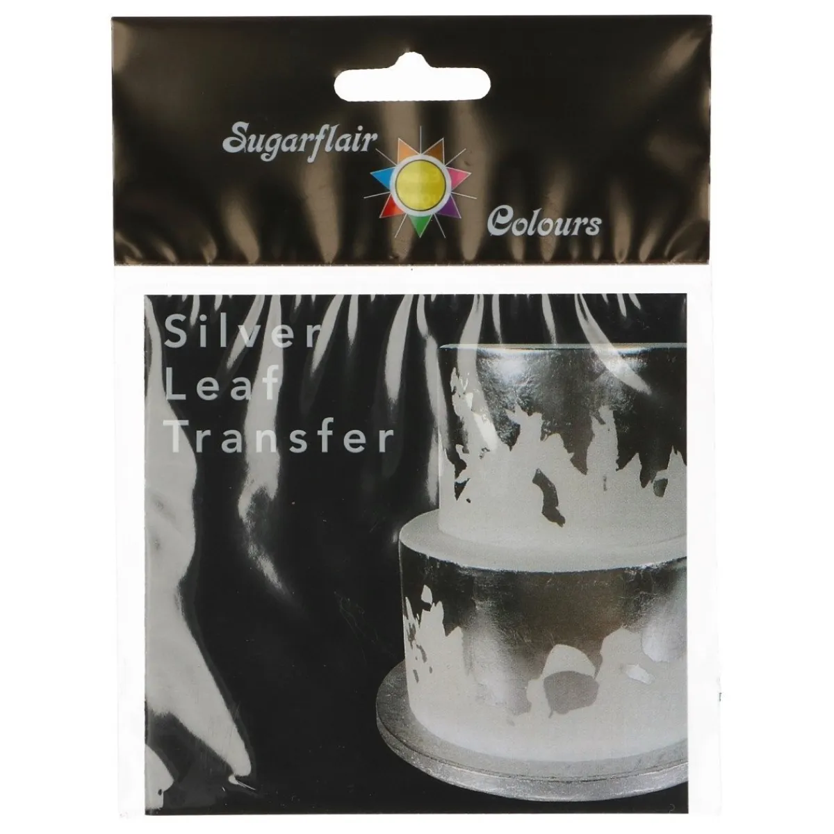 Sugarflair Eetbaar Bladzilver 1 sheet Clearance