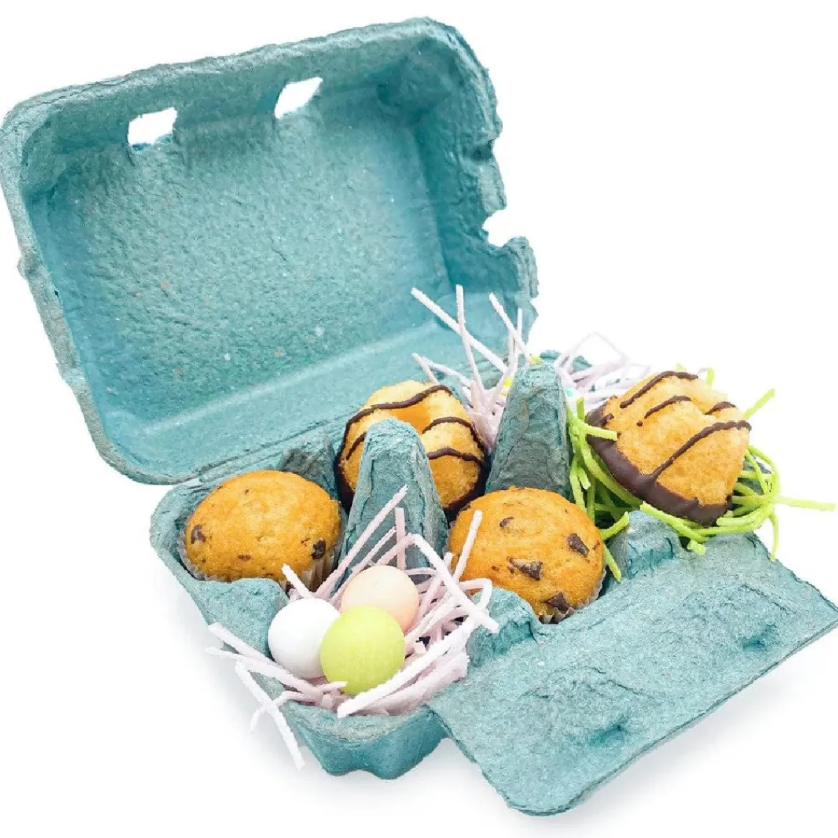 Happy Sprinkles Eierdoos Blauw 6 Eieren Sale