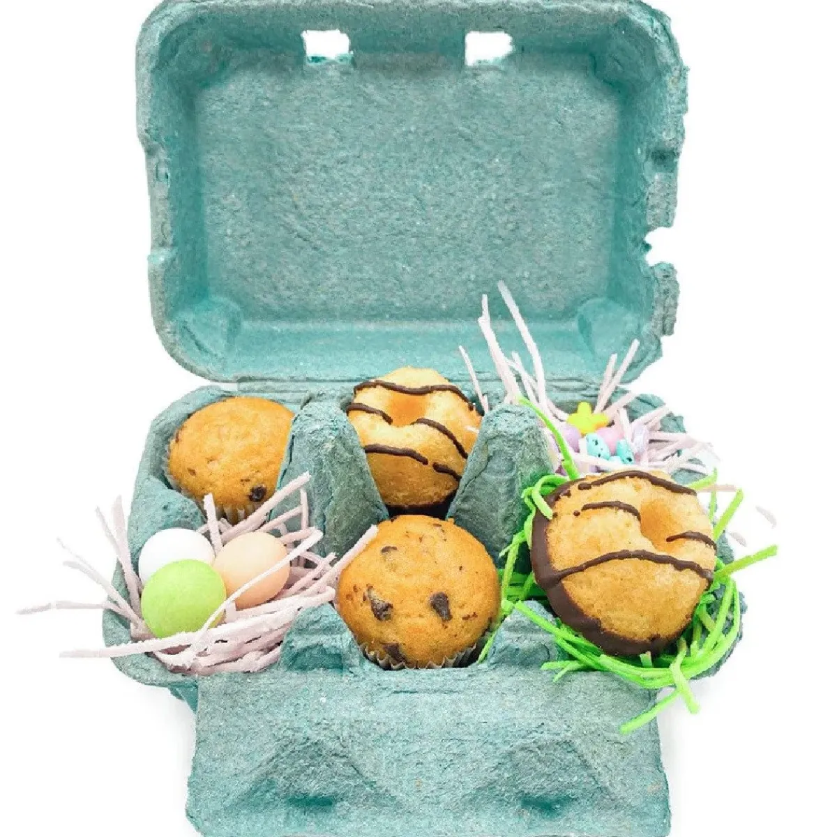 Happy Sprinkles Eierdoos Blauw 6 Eieren Sale