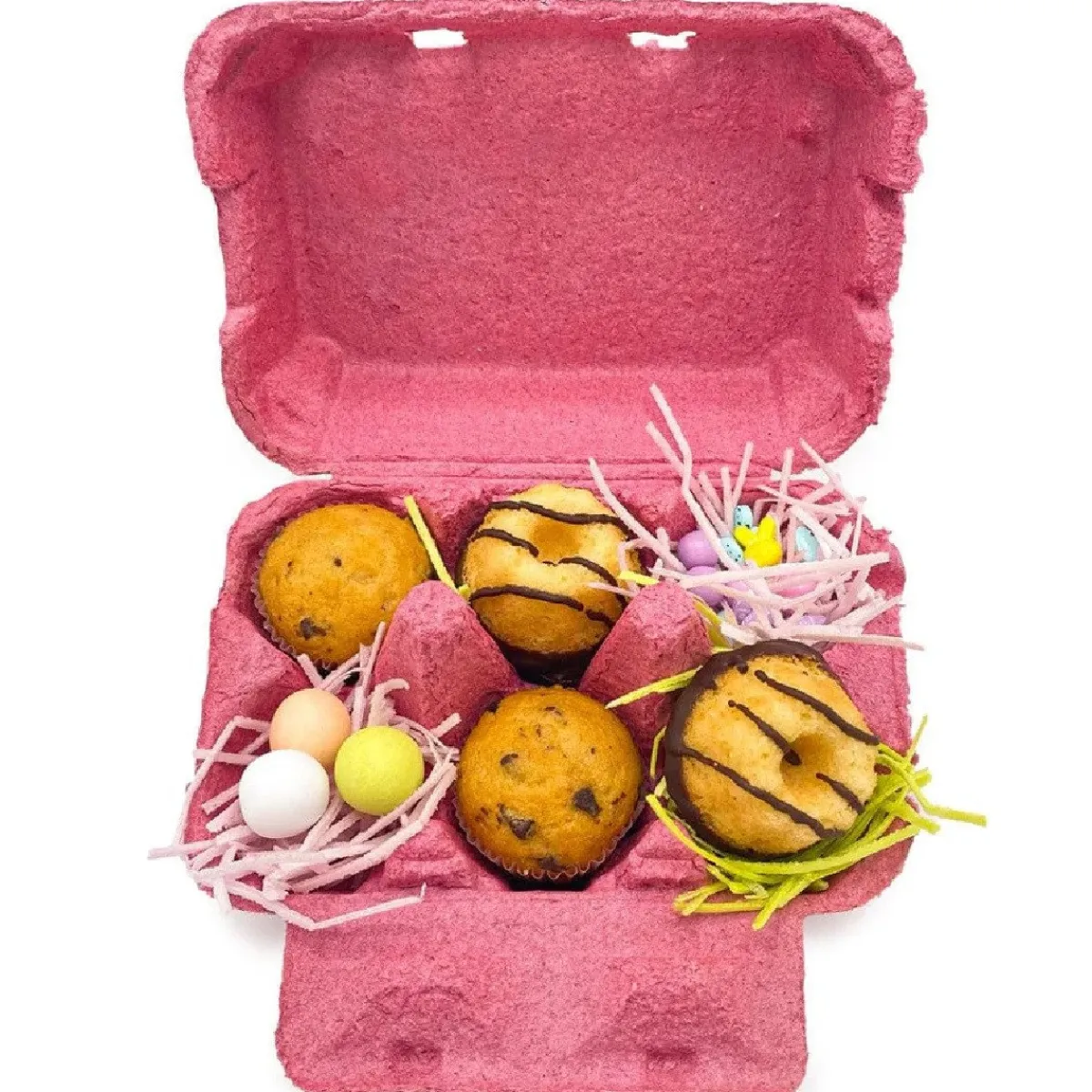 Happy Sprinkles Eierdoos Roze 6 Eieren Discount