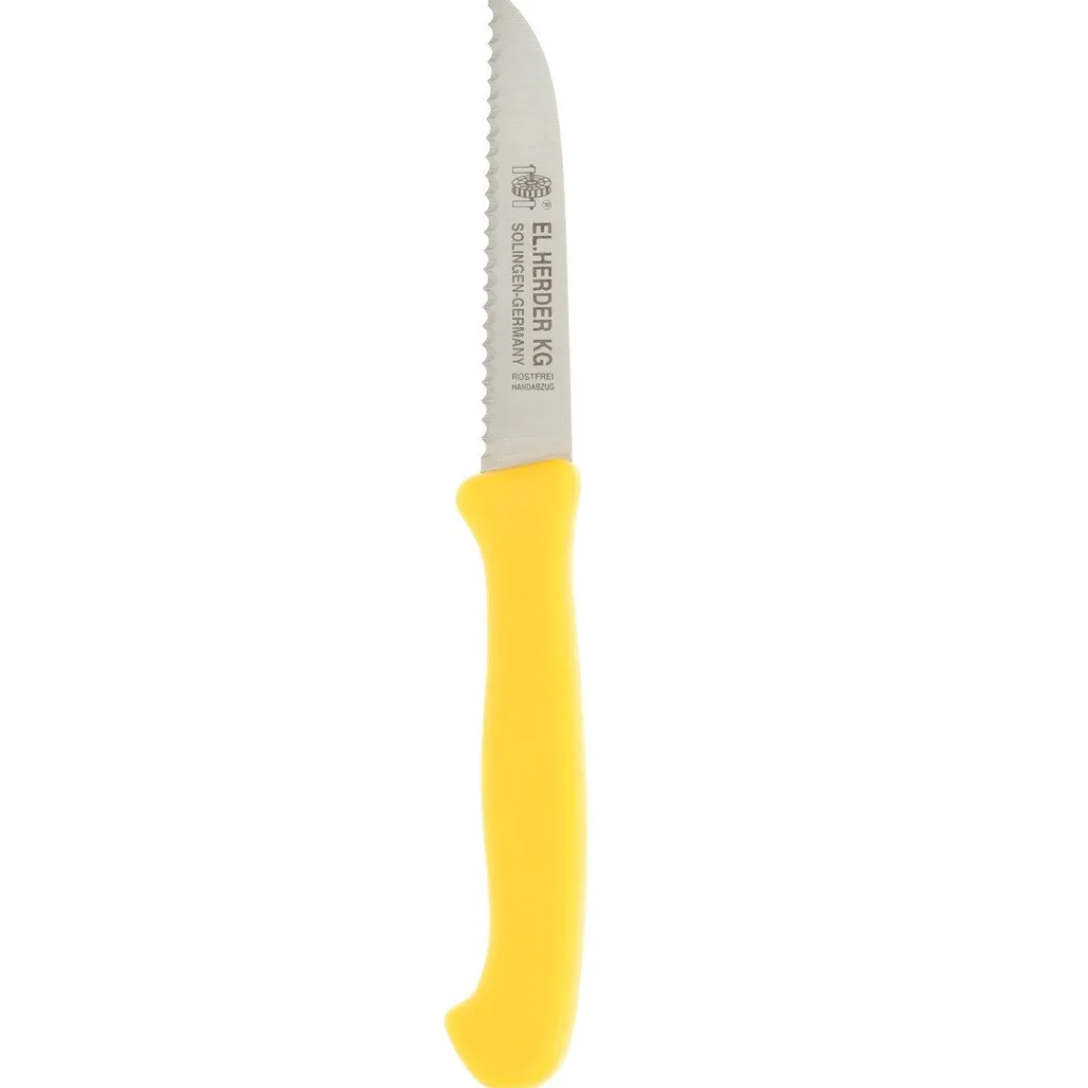 Overig El Herder Gekarteld Schilmes RVS Geel 8cm Clearance