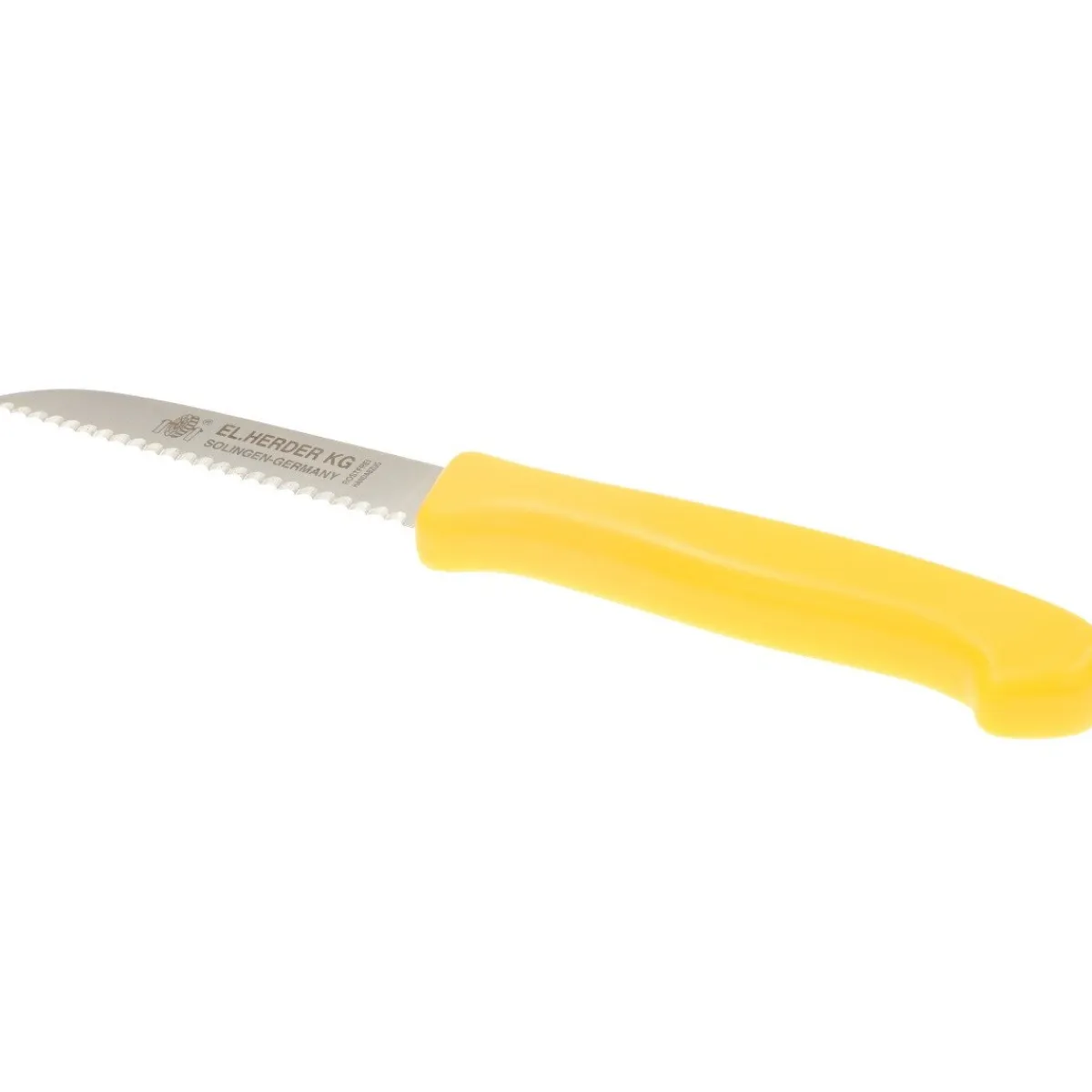 Overig El Herder Gekarteld Schilmes RVS Geel 8cm Clearance