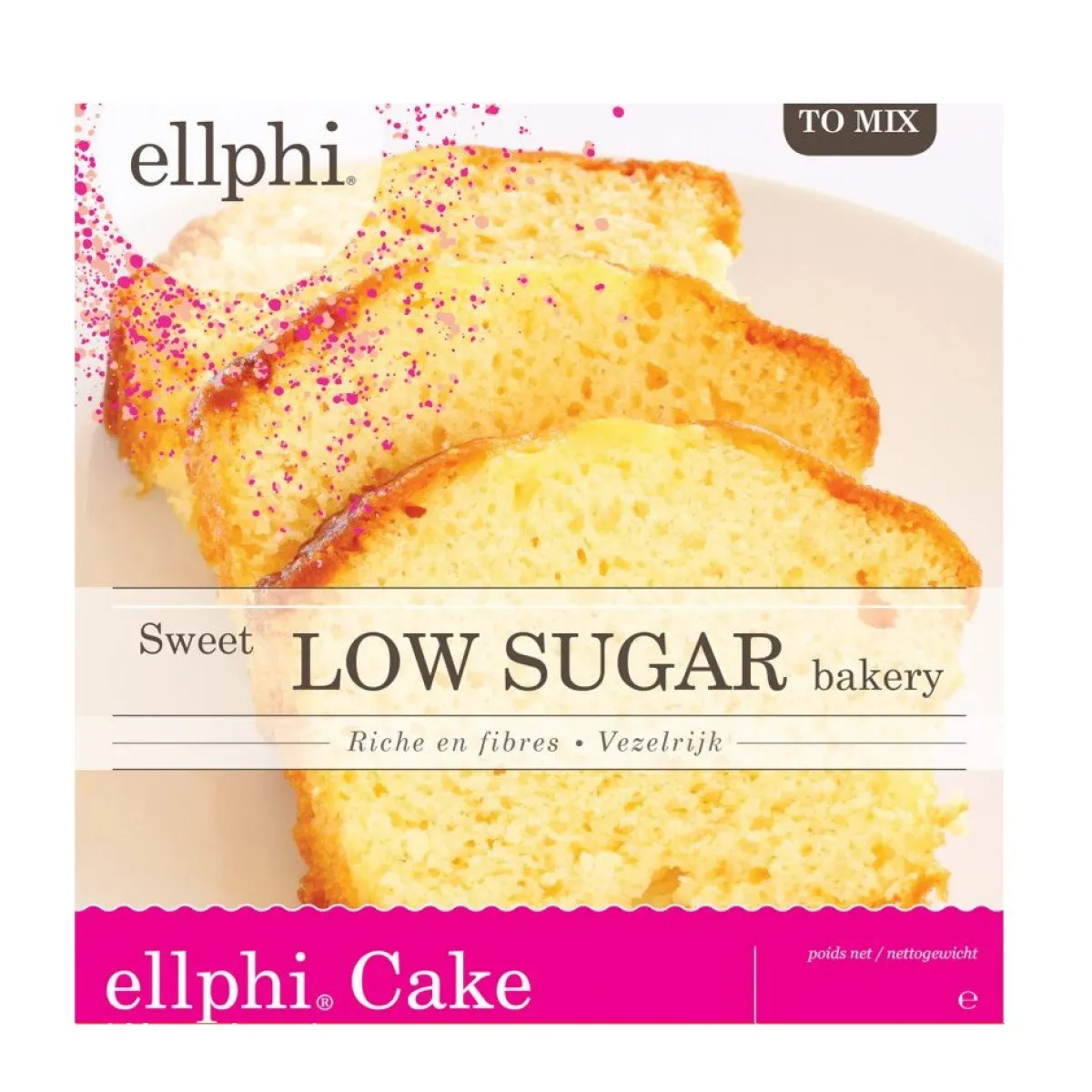 Ellphi Cake-mix Suikervrij 500g Online