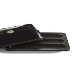 Emile Henry Baguettesvorm Fusain 39x24cm Hot