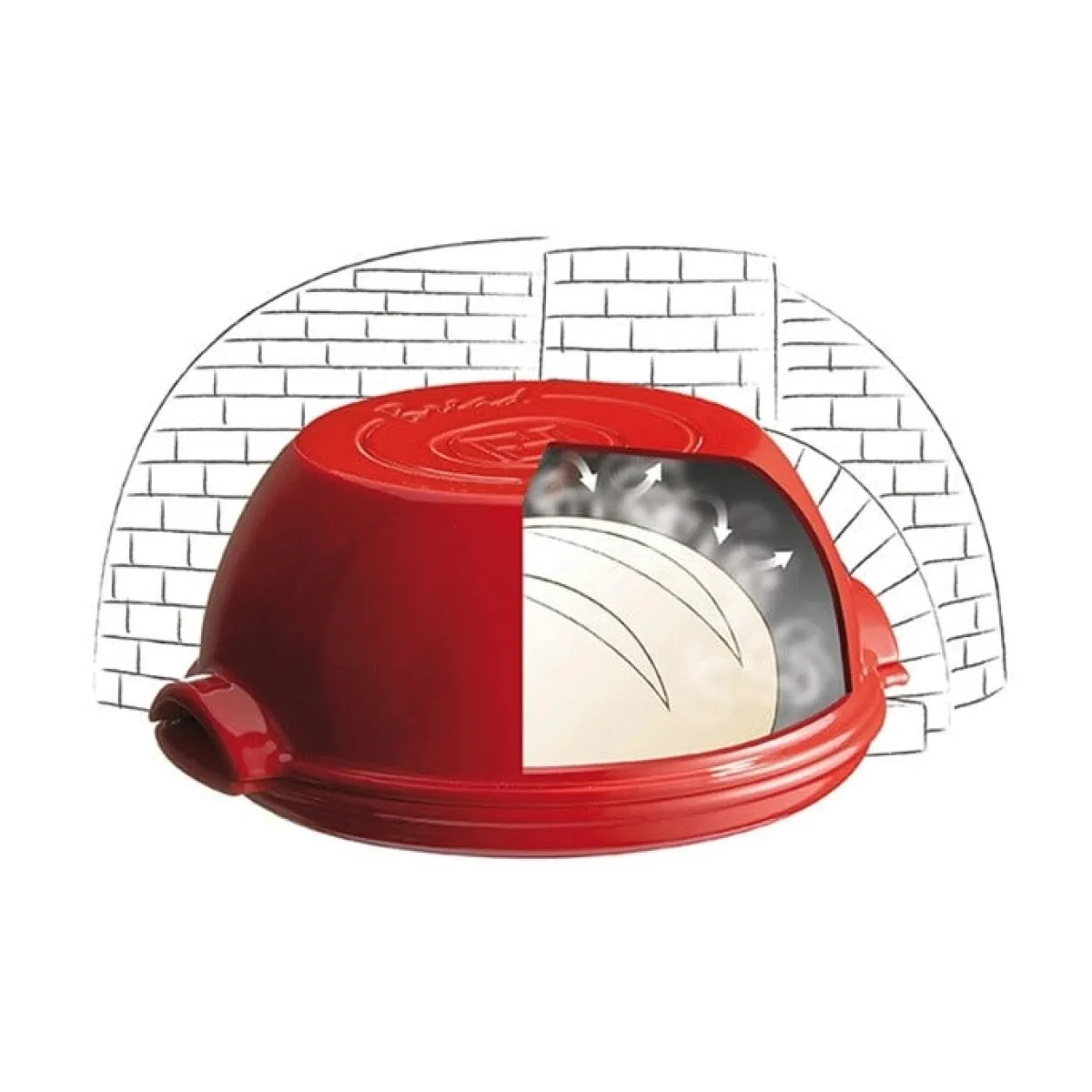 Emile Henry Broodbakvorm Rond Grand Cru Ø29,5cm Outlet