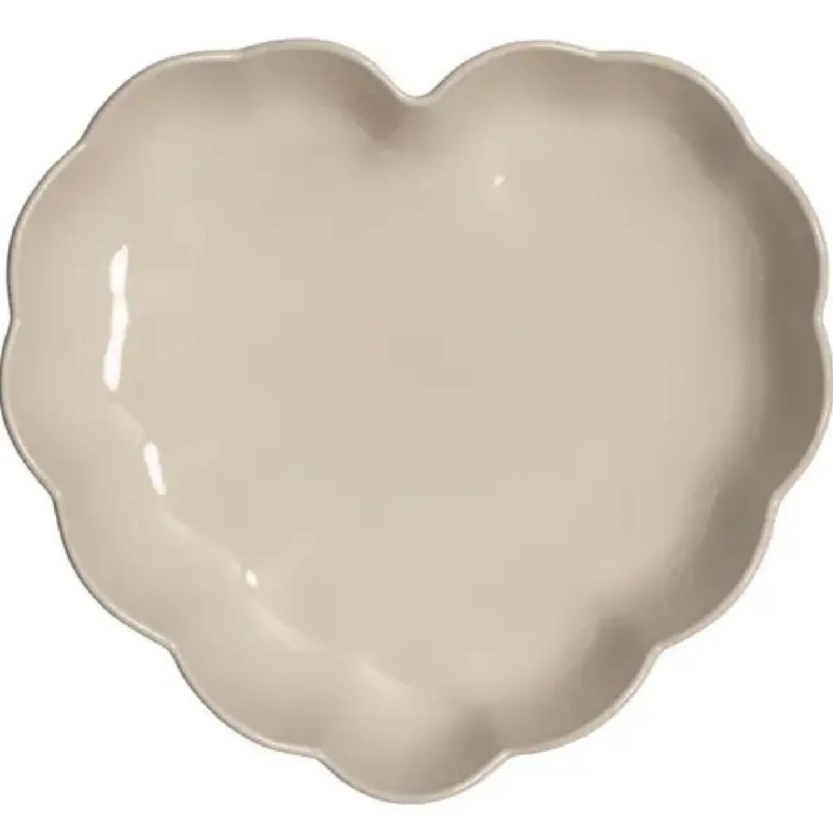 Emile Henry Madeleine Taartvorm Hart Argile 26,5x24,5cm Discount