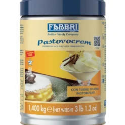 Fabbri Pastovocrem (gepasteuriseerd ei) 1,4kg New