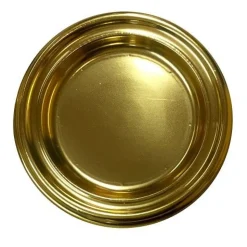 Overig Gebaksschoteltje kunststof Rond Goud Ø86mm Hot