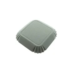 Overig Gebaksschoteltje Vierkant Ribbel Goud 6,5x6,5cm 100st. Hot