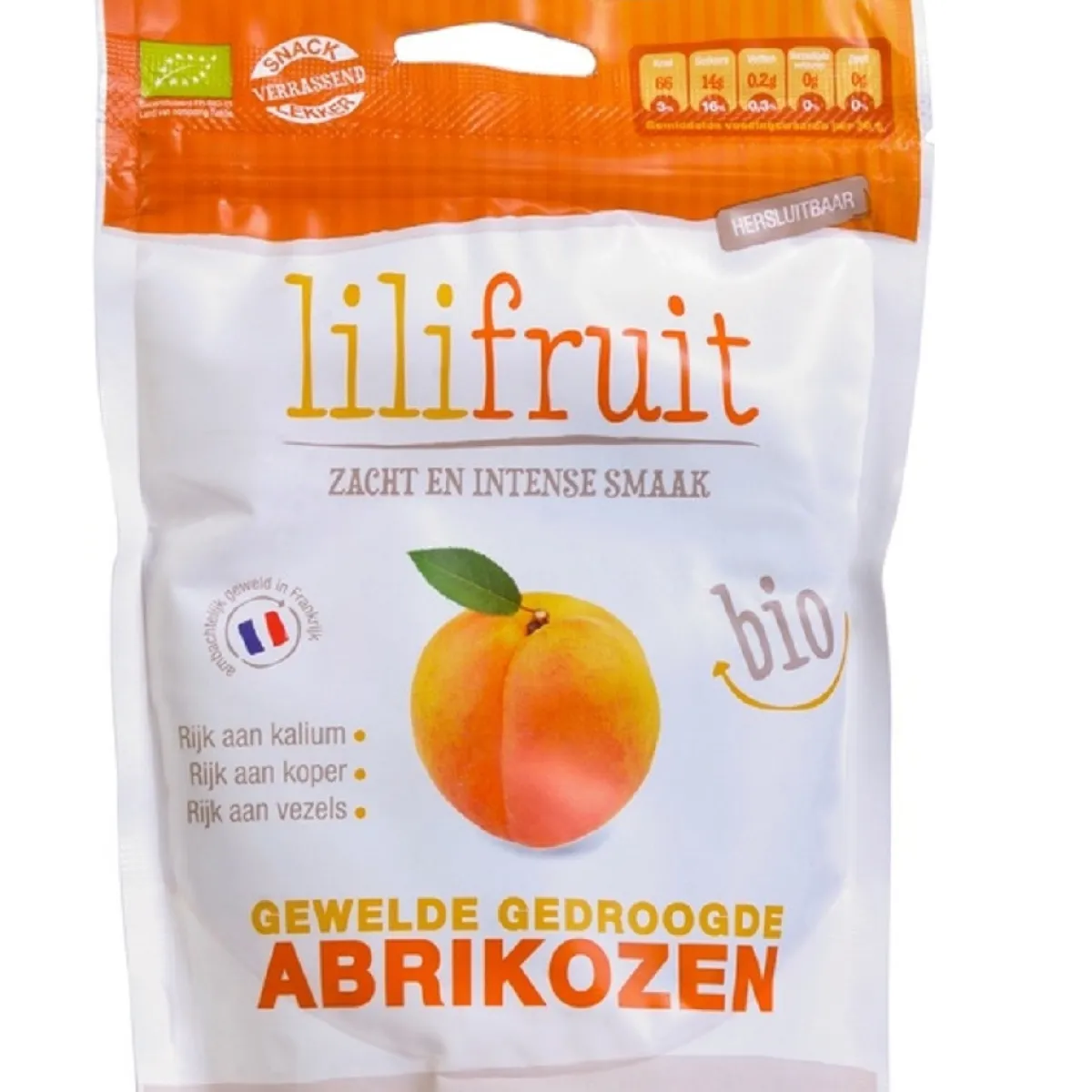 Overig Gewelde Gedroogde Abrikozen Biologisch 150g Outlet