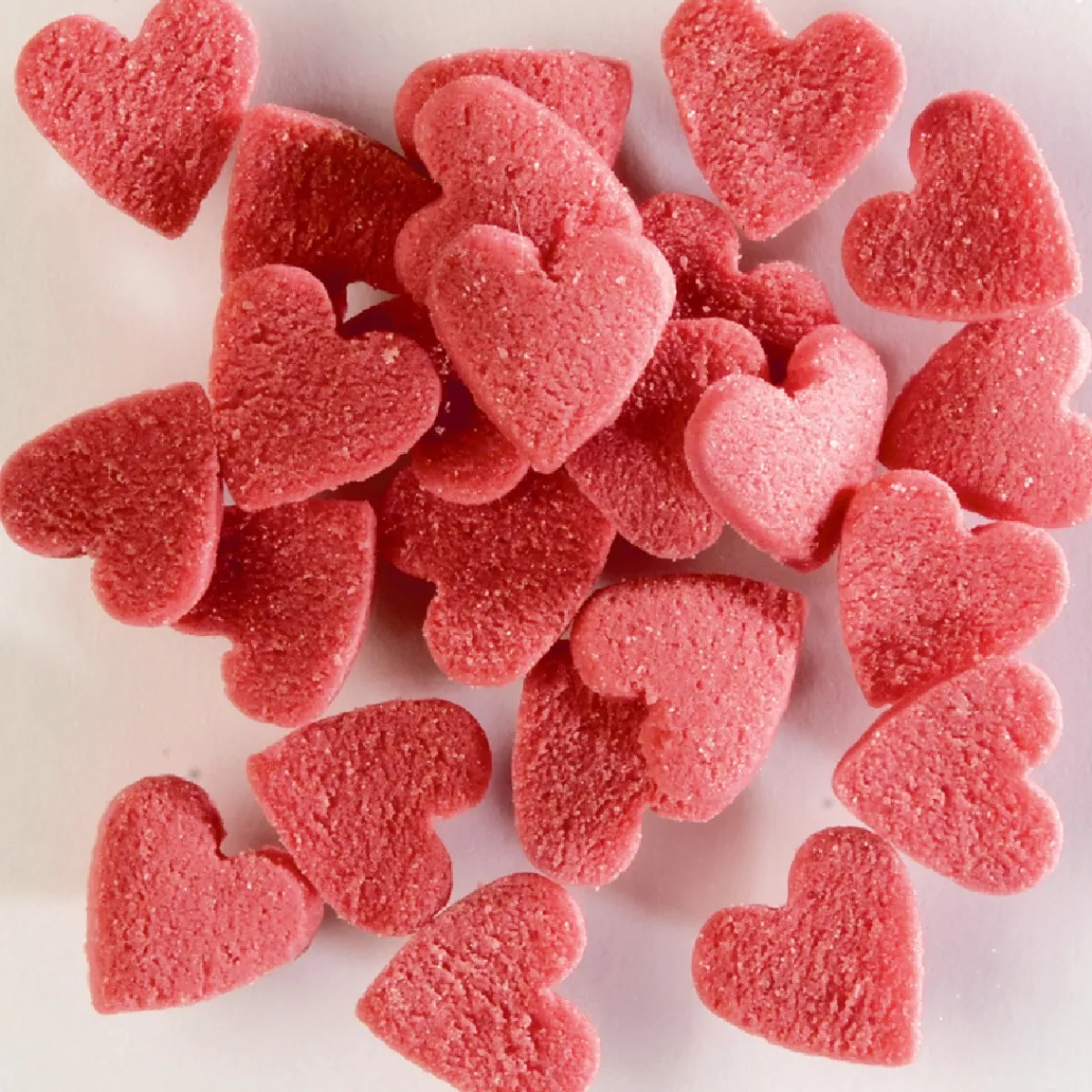 Günthart Confetti Hartjes Rood 1,5kg Outlet