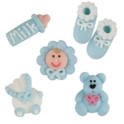 Günthart Suikerdecoratie Baby Blauw 96st. Discount