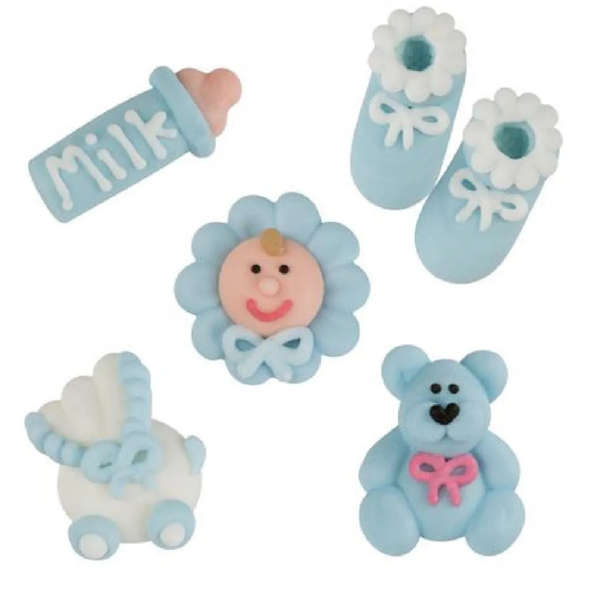 Günthart Suikerdecoratie Baby Blauw 96st. Discount
