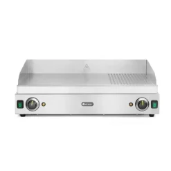 Hendi Bakplaat 1/3 geribbeld 2/3 glad 1/3 geribd 230V/3500W Outlet