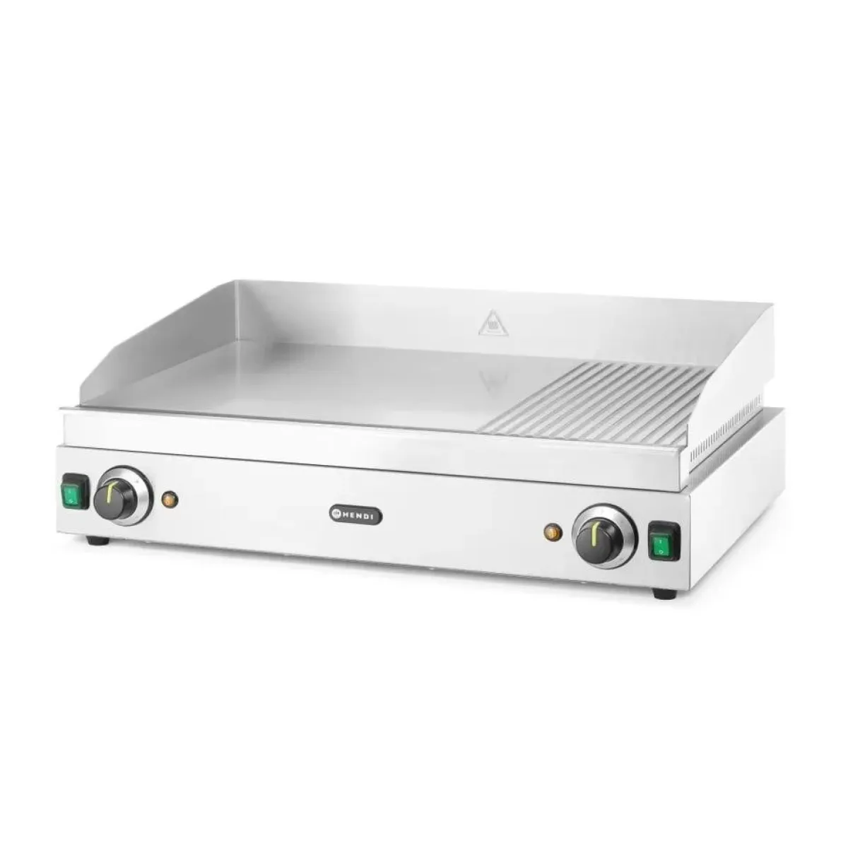 Hendi Bakplaat 1/3 geribbeld 2/3 glad 1/3 geribd 230V/3500W Outlet