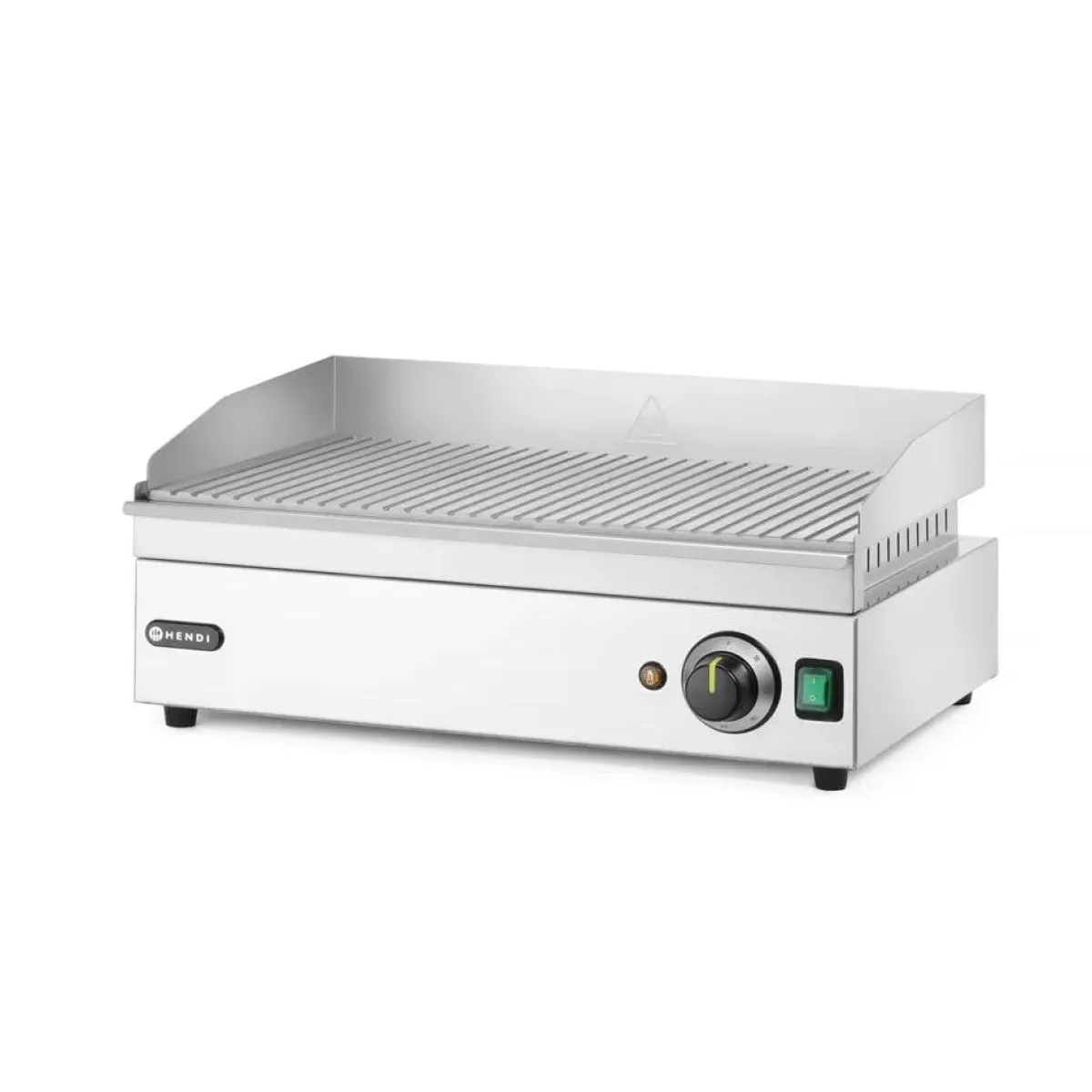 Hendi Bakplaat geribbeld 220V/2400W Hot