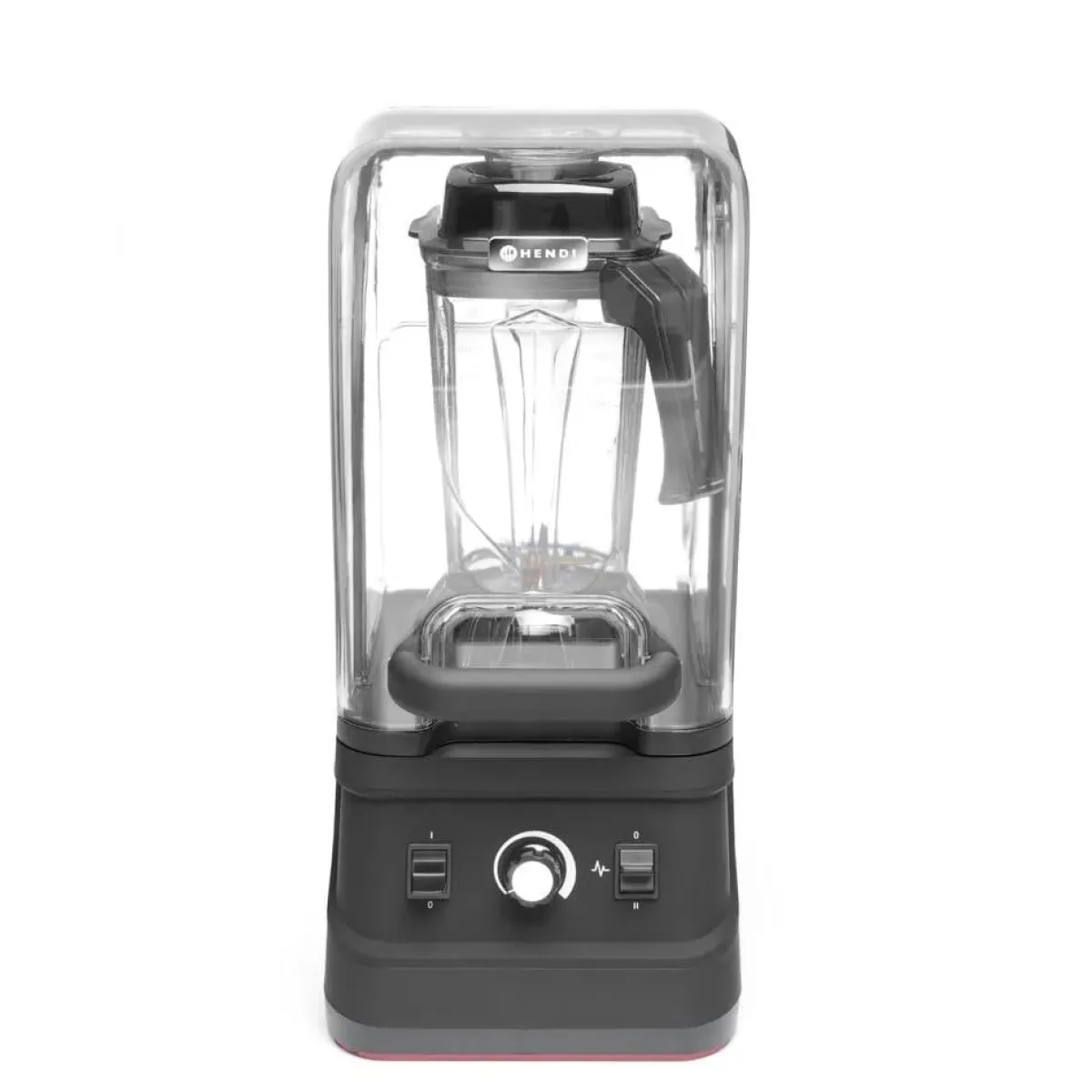 Hendi Bar Blender analoog met geluiddempende kap 2,5L