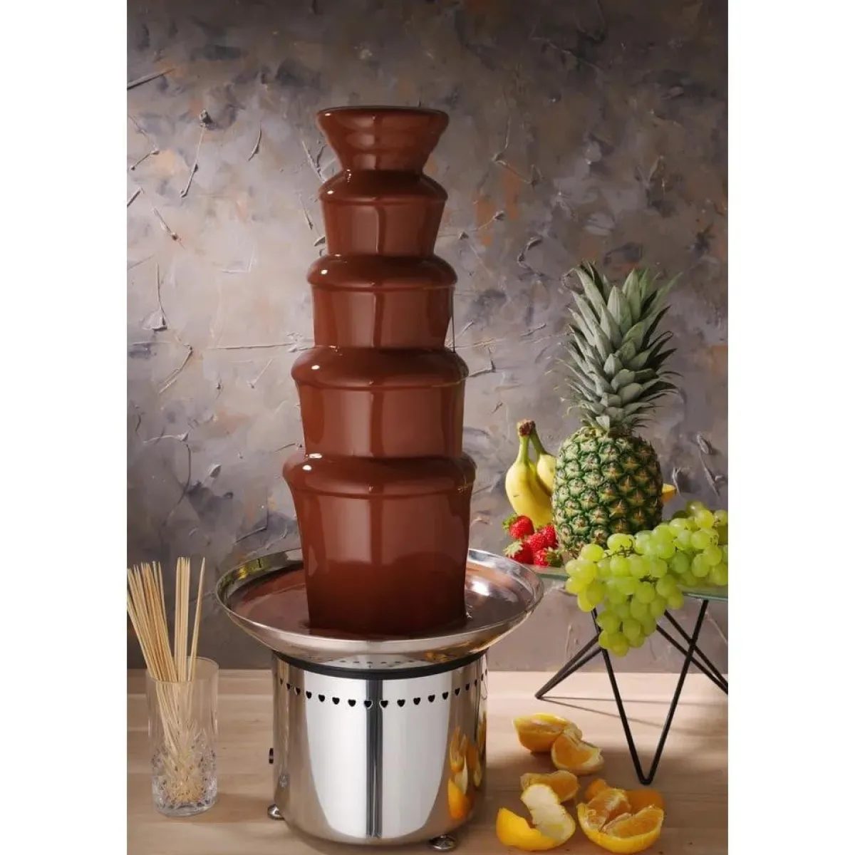 Hendi Chocolade fontein 5 lagen Outlet