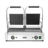 Hendi Contactgrill - dubbele versie half geribd Outlet