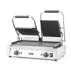 Hendi Contactgrill - dubbele versie onder glad Clearance