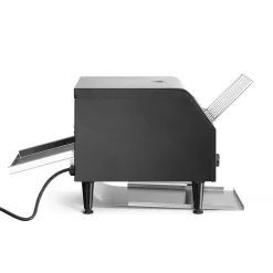 Hendi Doorloop broodrooster Zwart Hot