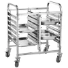 Hendi Dubbele regaalwagen - 12 x GN 1/1 810x610x(H)960mm Outlet
