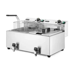 Hendi Friteuse met aftapkraan - 2 x 8L Online