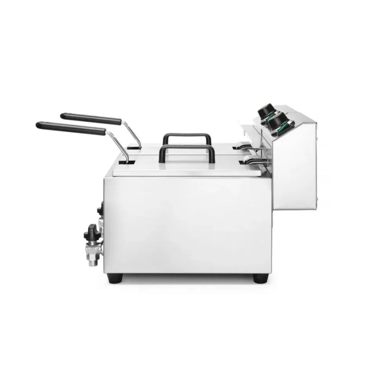 Hendi Friteuse met aftapkraan - 2 x 8L Online