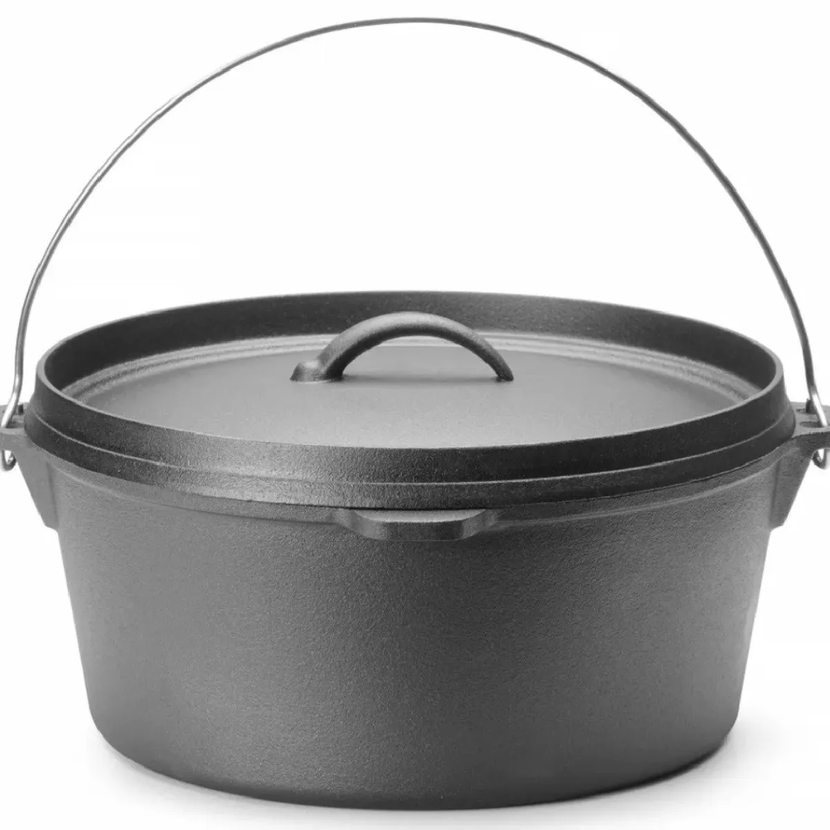 Hendi Gietijzeren Pan met Deksel Ø31cm (7,2L) Clearance