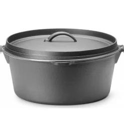 Hendi Gietijzeren Pan met Deksel Ø31cm (7,2L) Clearance