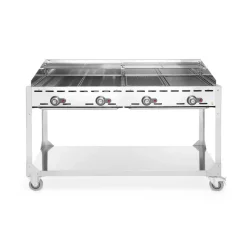 Hendi Green Fire 4 branders- 2 bakplaten + 2 GN1/1 roosters Sale