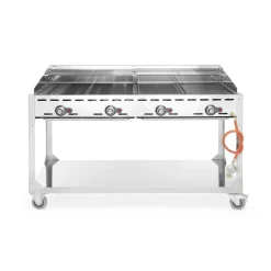 Hendi Green Fire 4 branders- 2 bakplaten + 2 GN1/1 roosters Sale