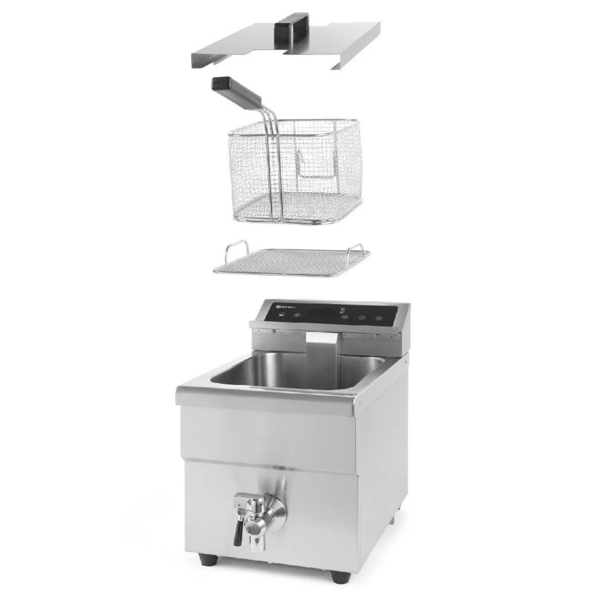 Hendi Inductie friteuse met aftapkraan - 8L Outlet