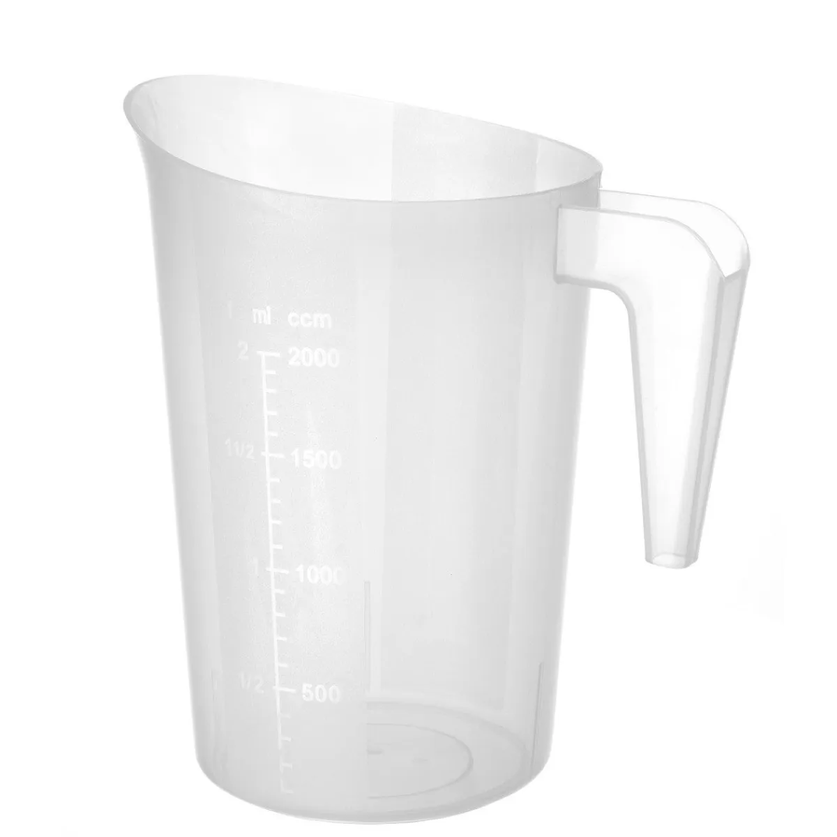 Hendi Maatbeker Stapelbaar, 2 liter New