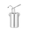 Hendi Sauspomp roestvast staal 4,5L Discount