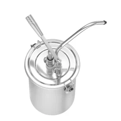 Hendi Sauspomp roestvast staal 4,5L Discount