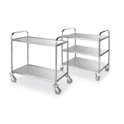 Hendi Serveerwagen 2 plateaus Outlet