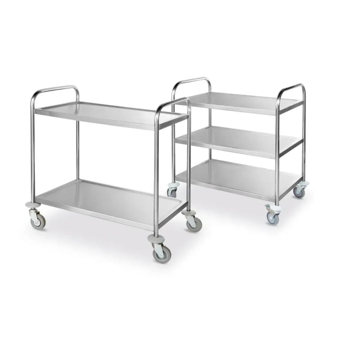 Hendi Serveerwagen 2 plateaus Outlet