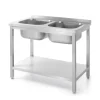 Hendi spoeltafel Budget Line – geschroefd New