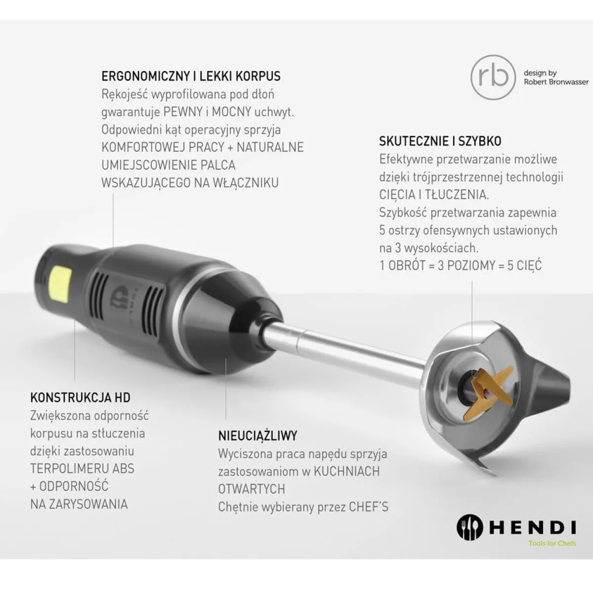 Hendi Staafmixer 250W Sale