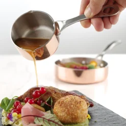 Hendi Steelpannetje Koper met Schenktuit Ø50x30mm Clearance