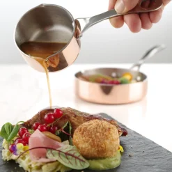 Hendi Steelpannetje Koper met Schenktuit Ø85x50mm Discount