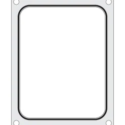Hendi Traysealer matrix container 227x178 mm Online