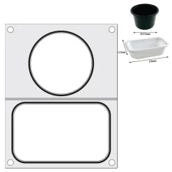 Hendi Traysealer matrix 1x ø115 mm) Clearance